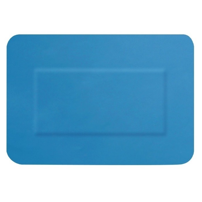 Plasters Detectable Blue 75 x 50mm