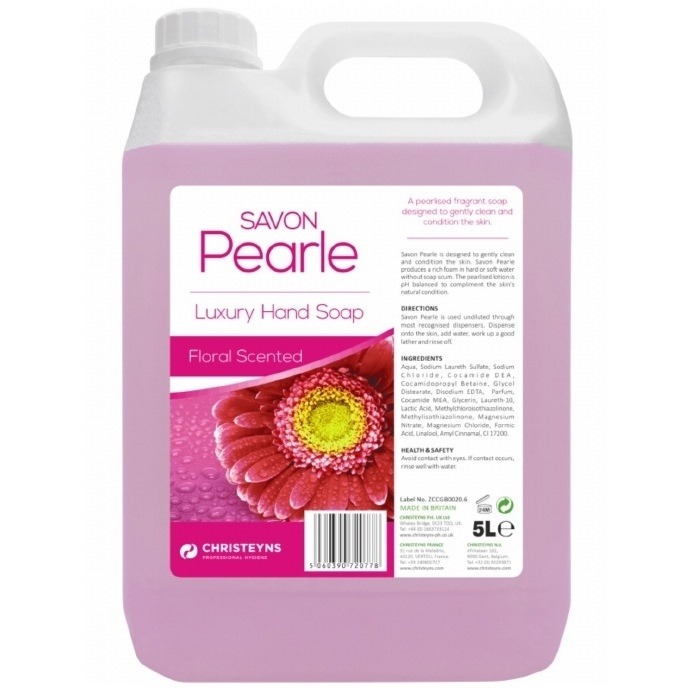 Clover Savon Pearle Hand Soap 5 litre