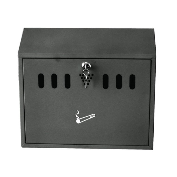Wall Mounted Ashtray Black