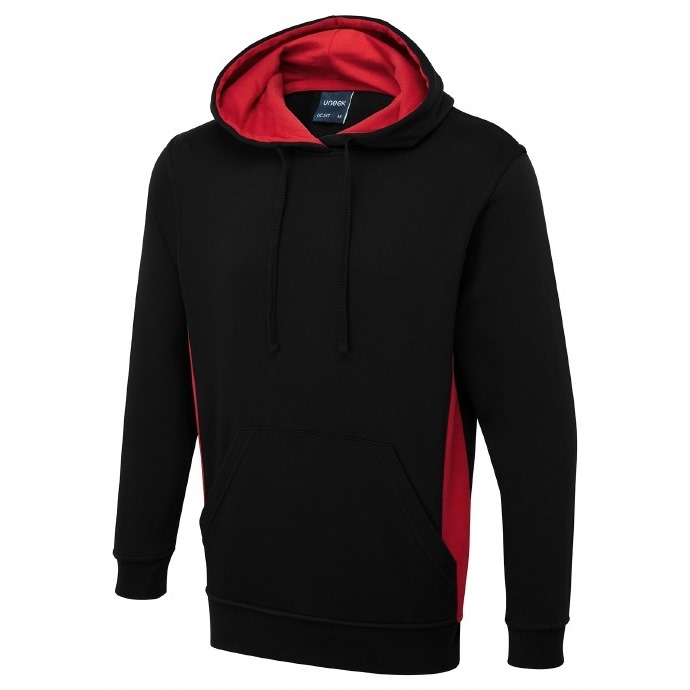 Two Tone Hooded Sweatshirt