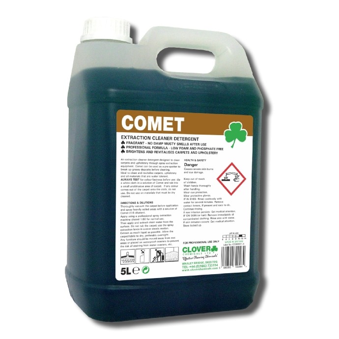 Clover Comet Carpet Shampoo 5 litre