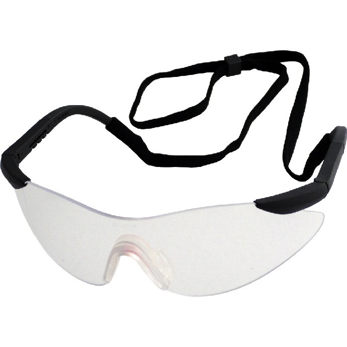 Safety Glasses c/w Neckcord