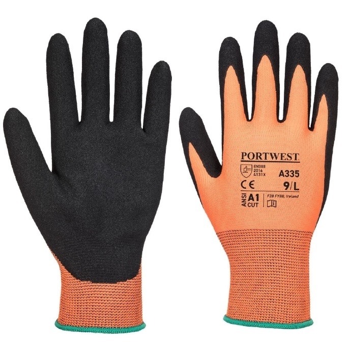 Dermi Grip NPR 15 Nitrile Sandy Glove