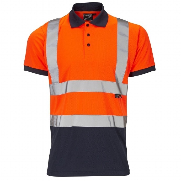 Hi-Vis 2 Tone Polo Shirt