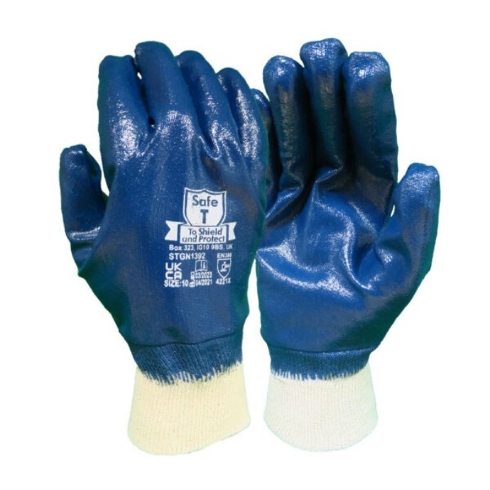 Nitrile Fully Coated Gloves Cut2