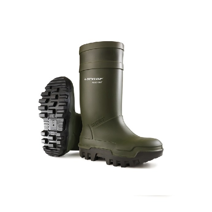 Green Thermo Welly Boots
