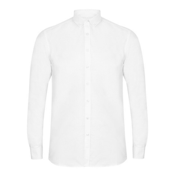 Mens L/S Modern Regular Fit Oxford Shirt