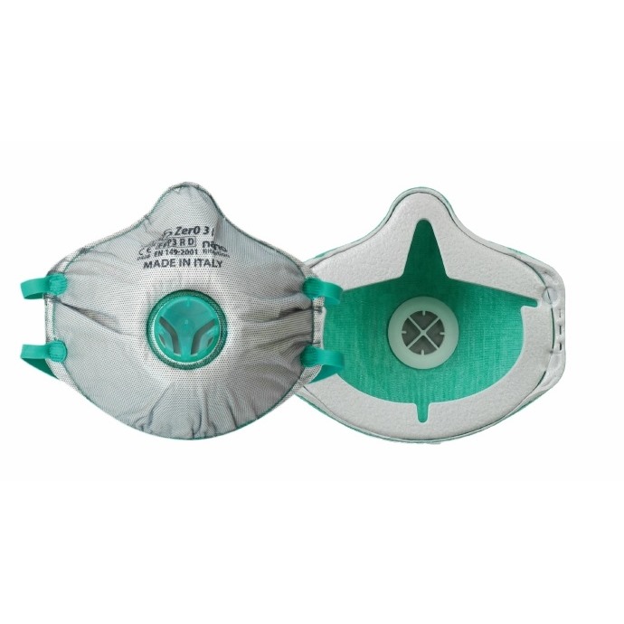BLS Zero Series FFP3 Full Gasket Valved Mask