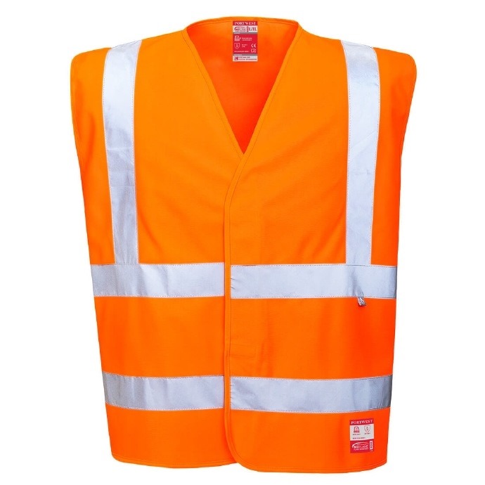 HiVis Anti Static Flame Resistant Vest