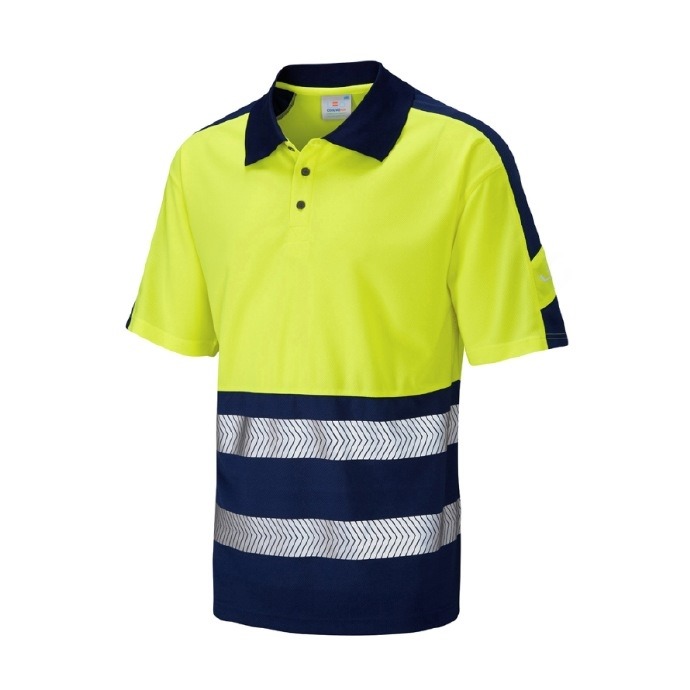 Watersmeet Two Tone Hi-Vis Coolvis Polo Shirt