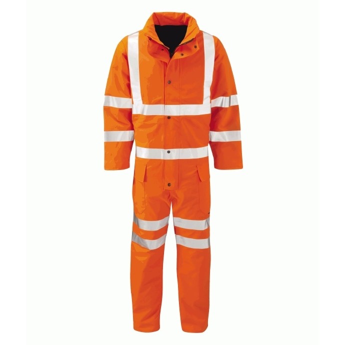 Gore-Tex Hi-Vis Coverall Orange