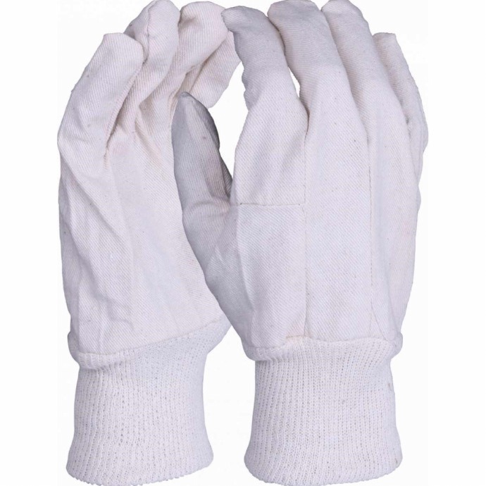 Gloves Mens Cotton Drill H/W