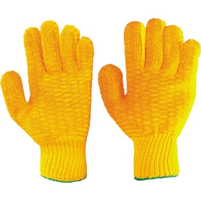 GlovesYellow Latex Criss Cross