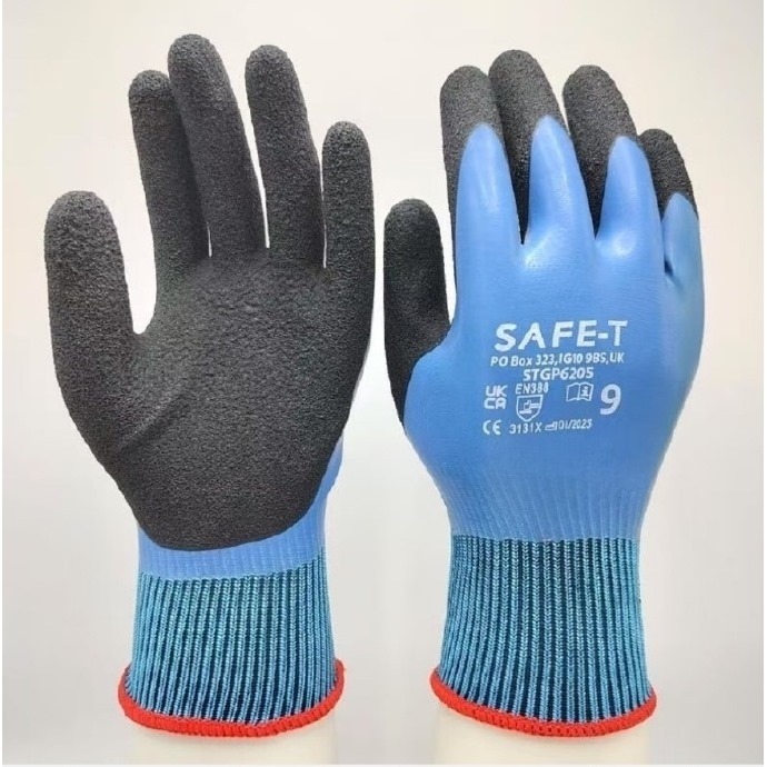 Waterproof Latex Double Coated Gloves