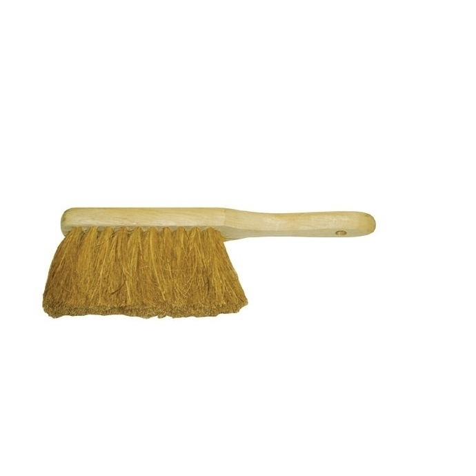 JC22 12" Natural Coco Bannister Brush-Wood Soft