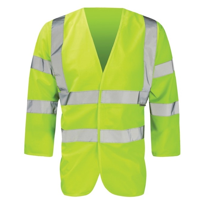 3/4 Sleeve Waistcoat - HiVis