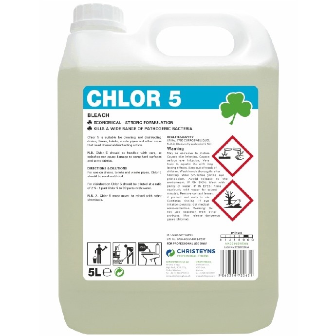 Clover Chlor 5 Bleach