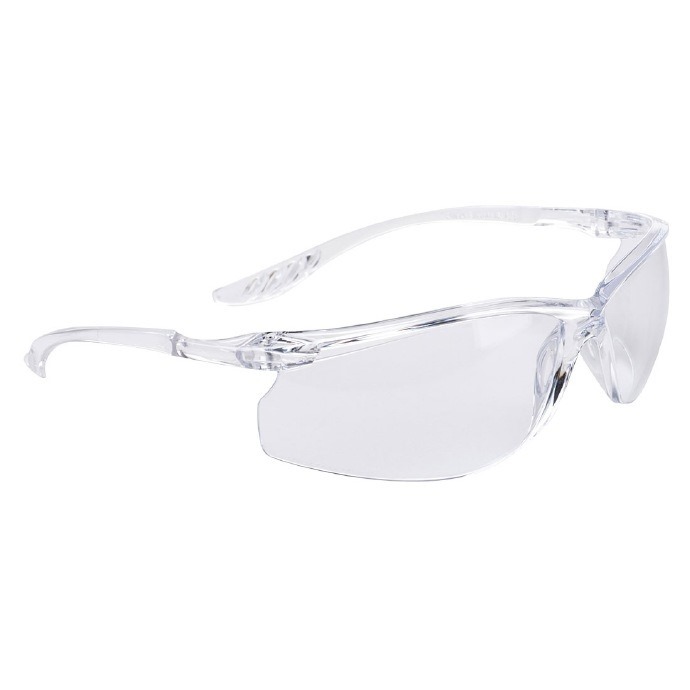 Neon Anti-Scratch Safety Specs Clear Lens
