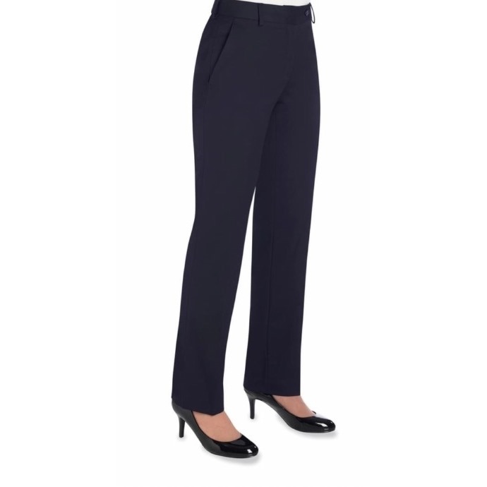 Houghton Ladies Straight Leg Trousers Navy