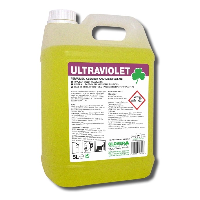 Clover Ultraviolet Cleaner Disinfectant 5 litre