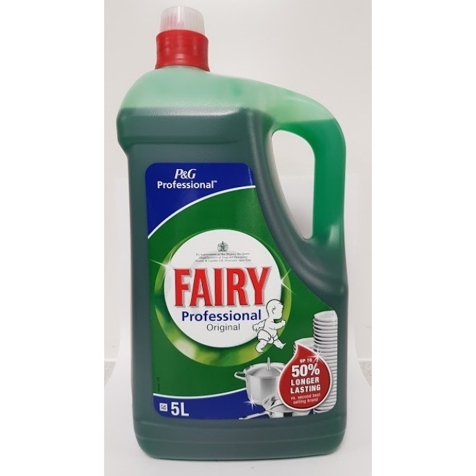 Fairy Branded Washing up Liquid 5 litre