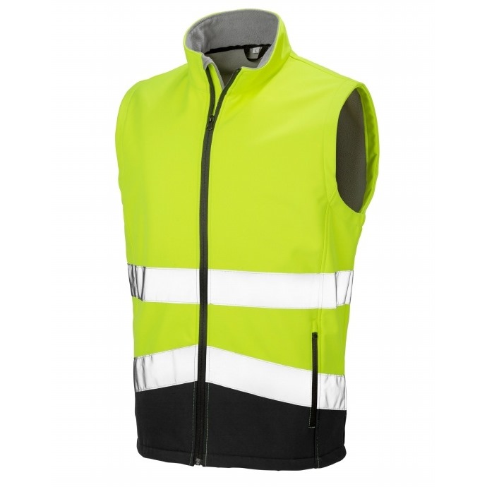 Result Safety Softshell Gilet