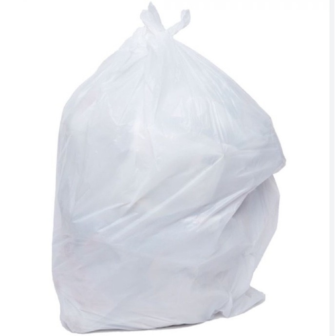 White Swing Bin Liners 13x23x30 Case 1000