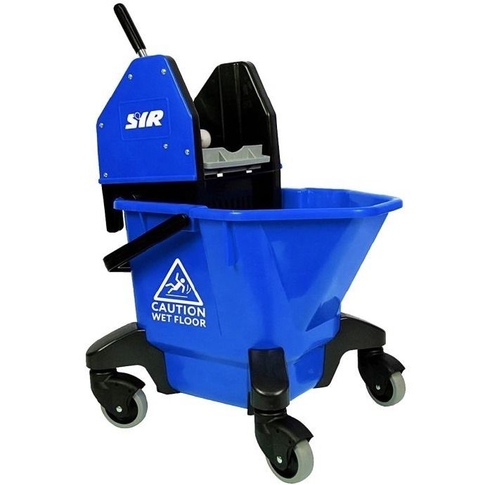 25L Swing Bin With Coloured Lid