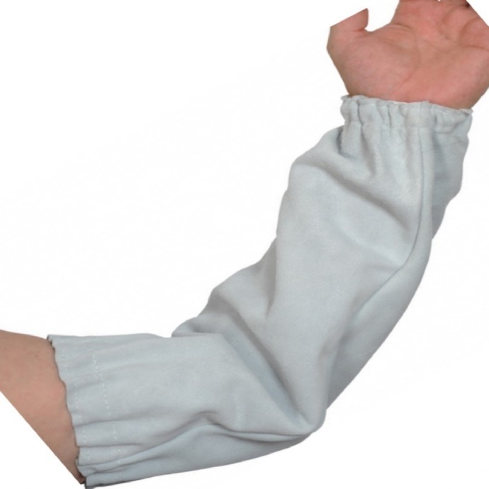 Chrome Leather Oversleeves