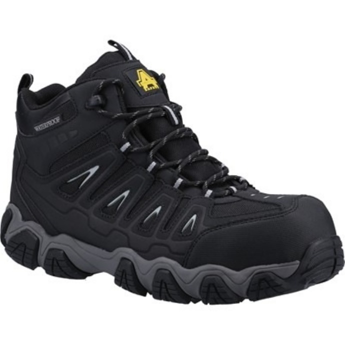 Waterproof Non-Metal Safety Hiker Black