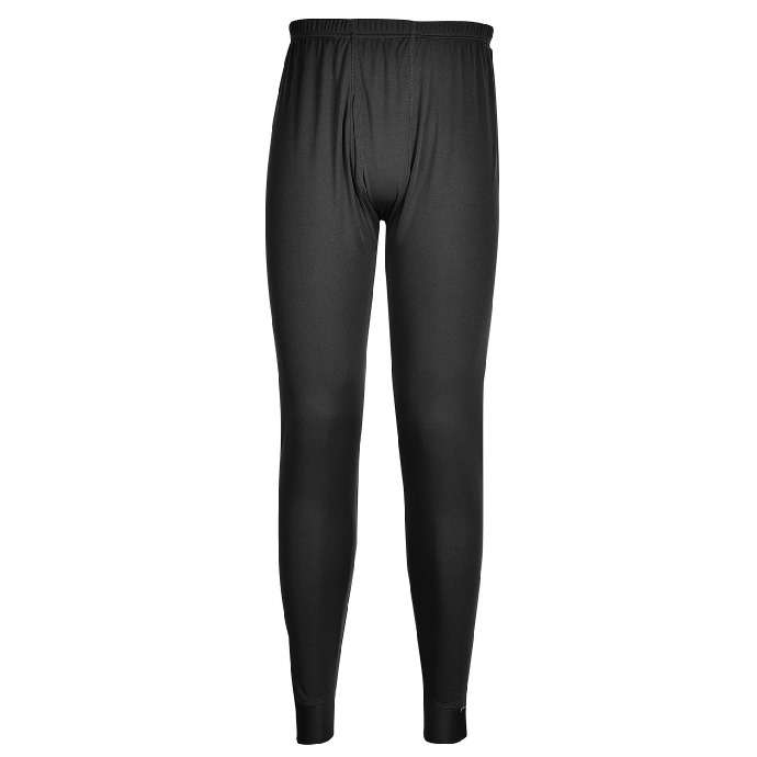 Base Layer Long Johns Black