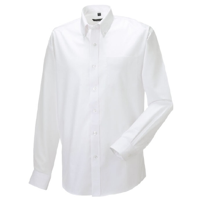 Russell Oxford Shirt Long Sleeve