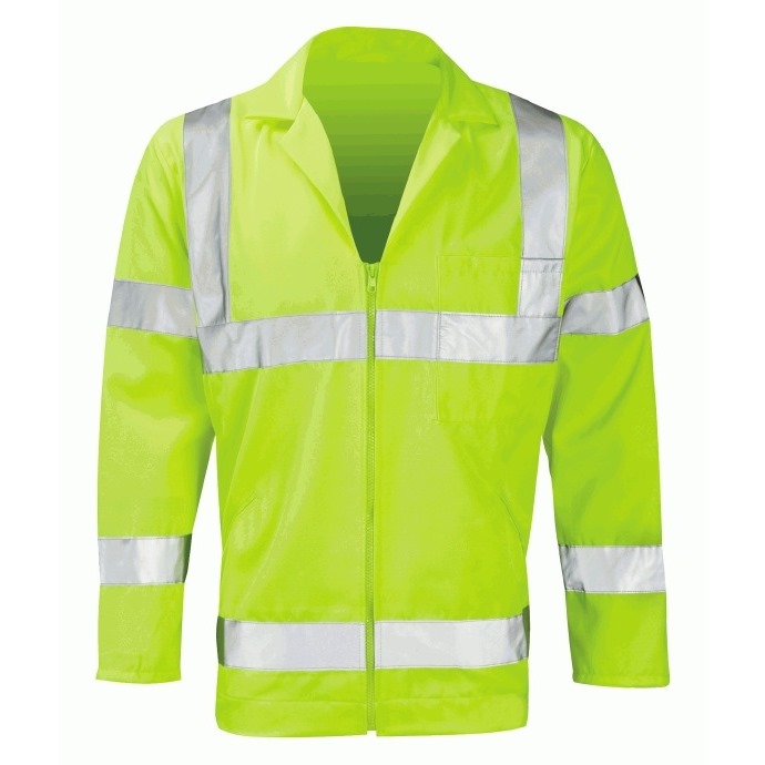 Hi-Vis Poly Cotton Jacket
