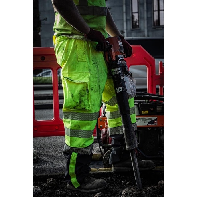 Deltic Superior Hi-Vis Overtrousers