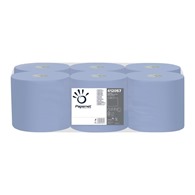 Autocut 2 ply Handtowel Roll - Blue - 140m