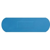 Plasters Detectable Blue 75 x 25mm