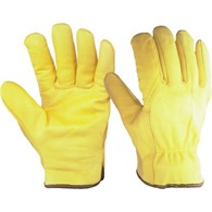Gloves - Golded Lined Drivers Open Cuff