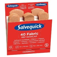 Salvequick 6444 Fabric Plasters Refill 6x40