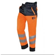 Pantalon Glow Orange Class1 Chainsaw Trouser