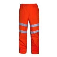 Hi-Vis Ripstop Breathable Overtrousers Orange