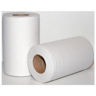 Mini Centrefeed Paper Rolls White Case 12