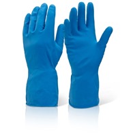 Household Rubber Gloves - Blue