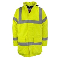 Flame Retardent Hi-Vis Jacket - Yellow