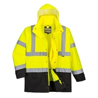 5-in-1 Hi-Vis Jacket - Yellow/Black