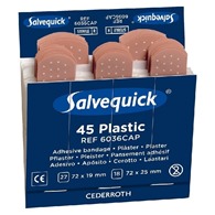 Salvequick 6036 Plastic Plasters Refill 6x45