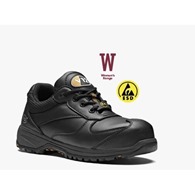 Black S3 Metal Free Womens Trainer (Vegan)