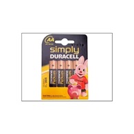 AA Batteries Duracell Pack 4