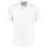 Kustom Kit Men&apos;s S/S Slim Fit Oxford Shirt