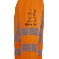 Hi-Vis FR Anti-Static L/Sleeve PoloShirt