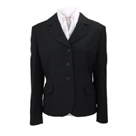 Ritz Single Breasted Jacket - Black - Long